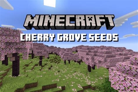 22 Best Minecraft Cherry Grove Seeds (Jan 2024).